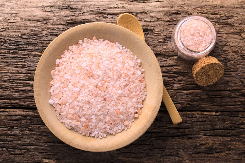 Himalayan sea shop salt