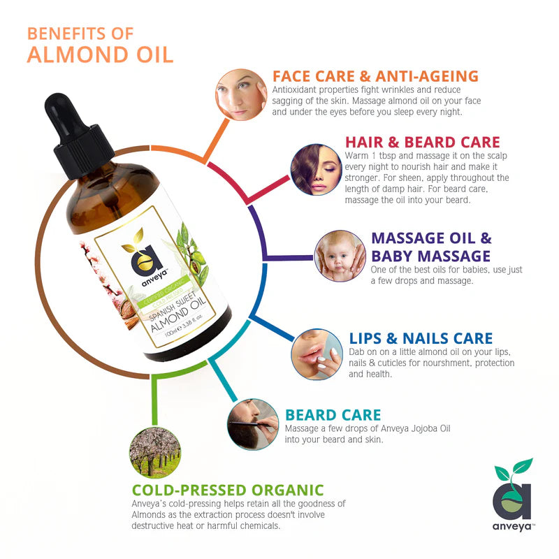 cold pressed almond oil