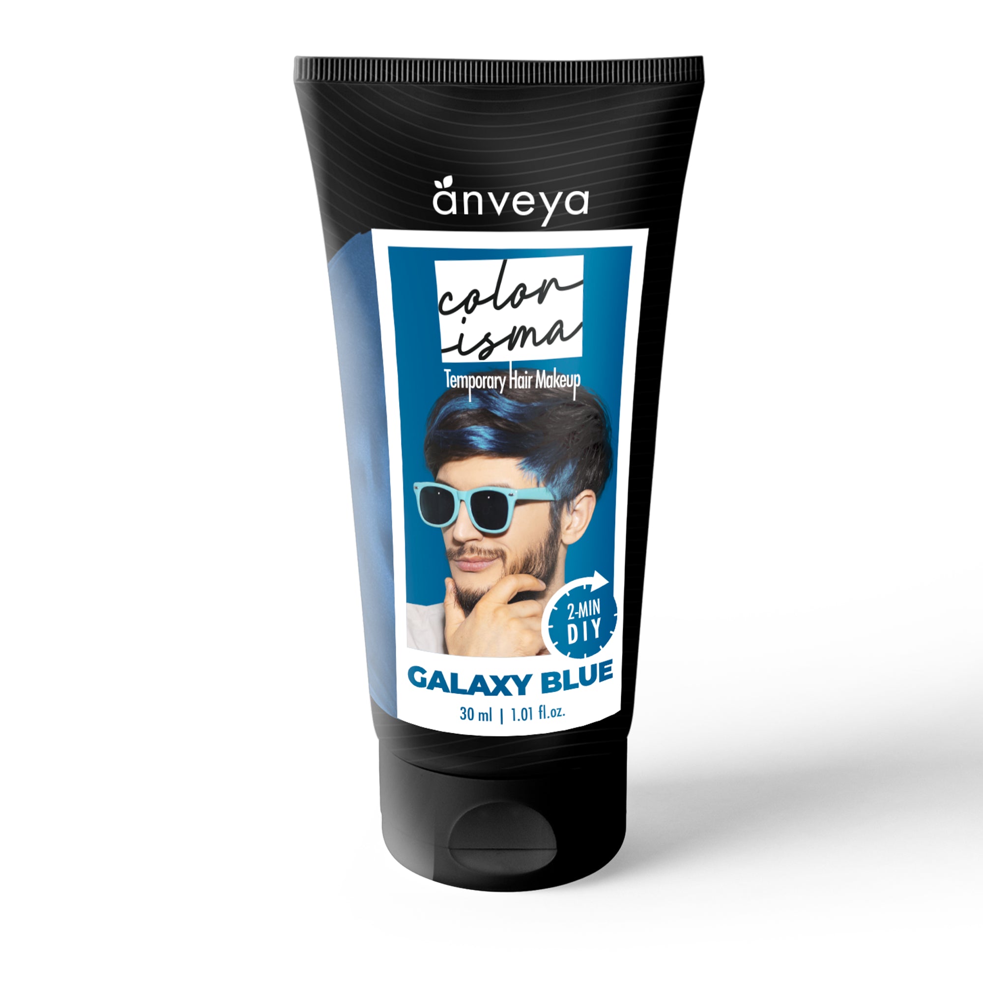 Anveya Colorisma Galaxy Blue Temporary Hair Color, 30ml