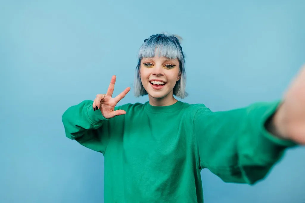 Metallic Hair Color 