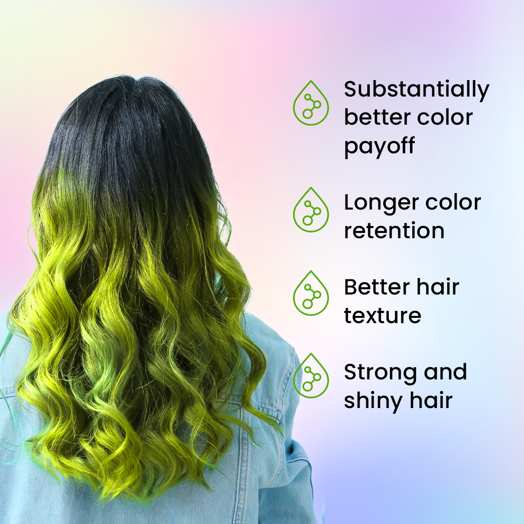 Anveya Northern Neon Semi Permanent Hair Color, 100ml