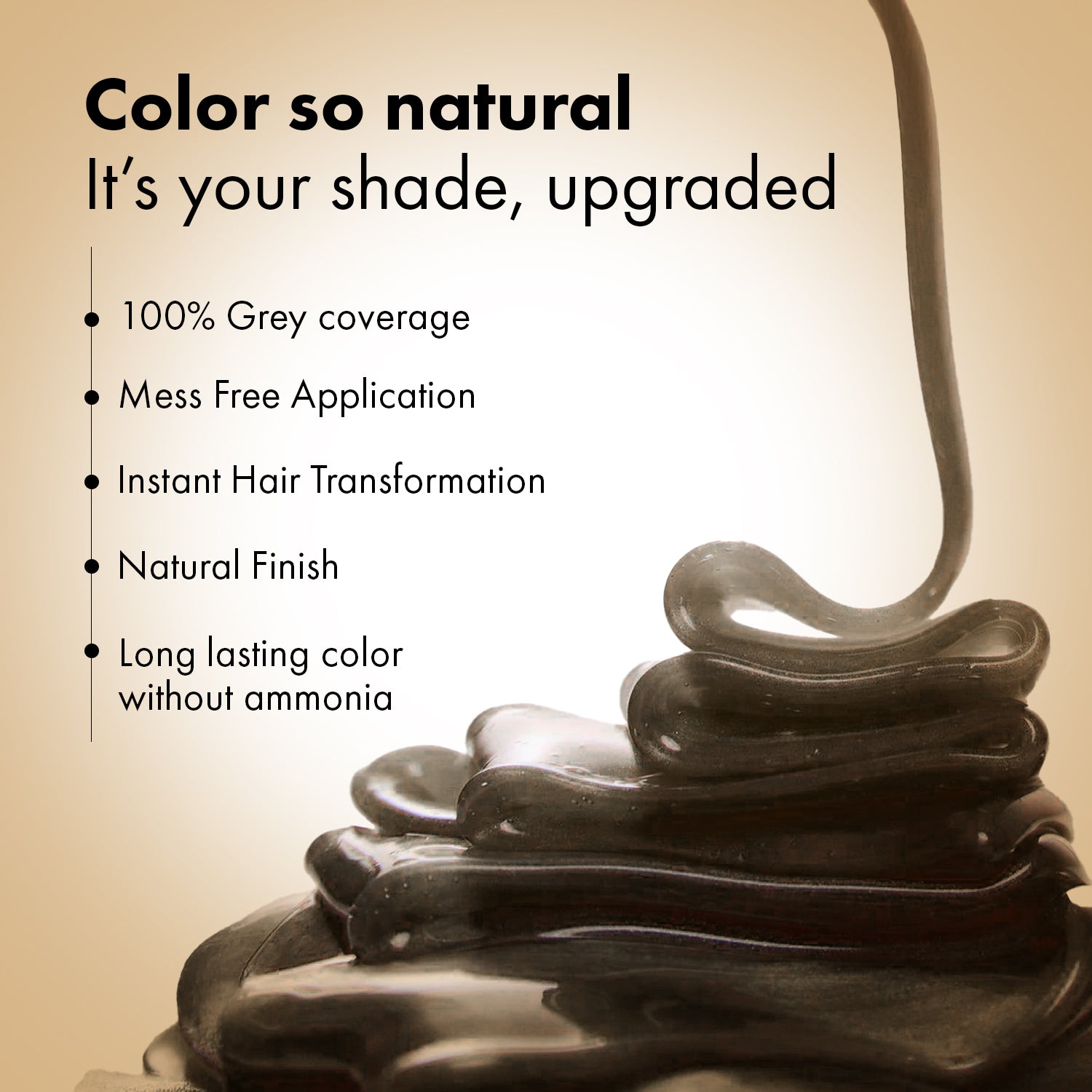 Anveya 5-Minutes Coloring Shampoo Natural Black (Pack Of 2), 200ml