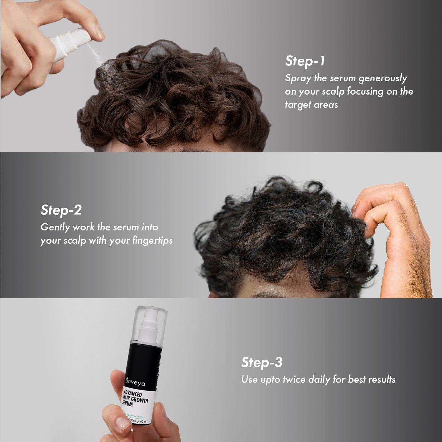 Anveya Advanced Hair Growth Serum,60ml