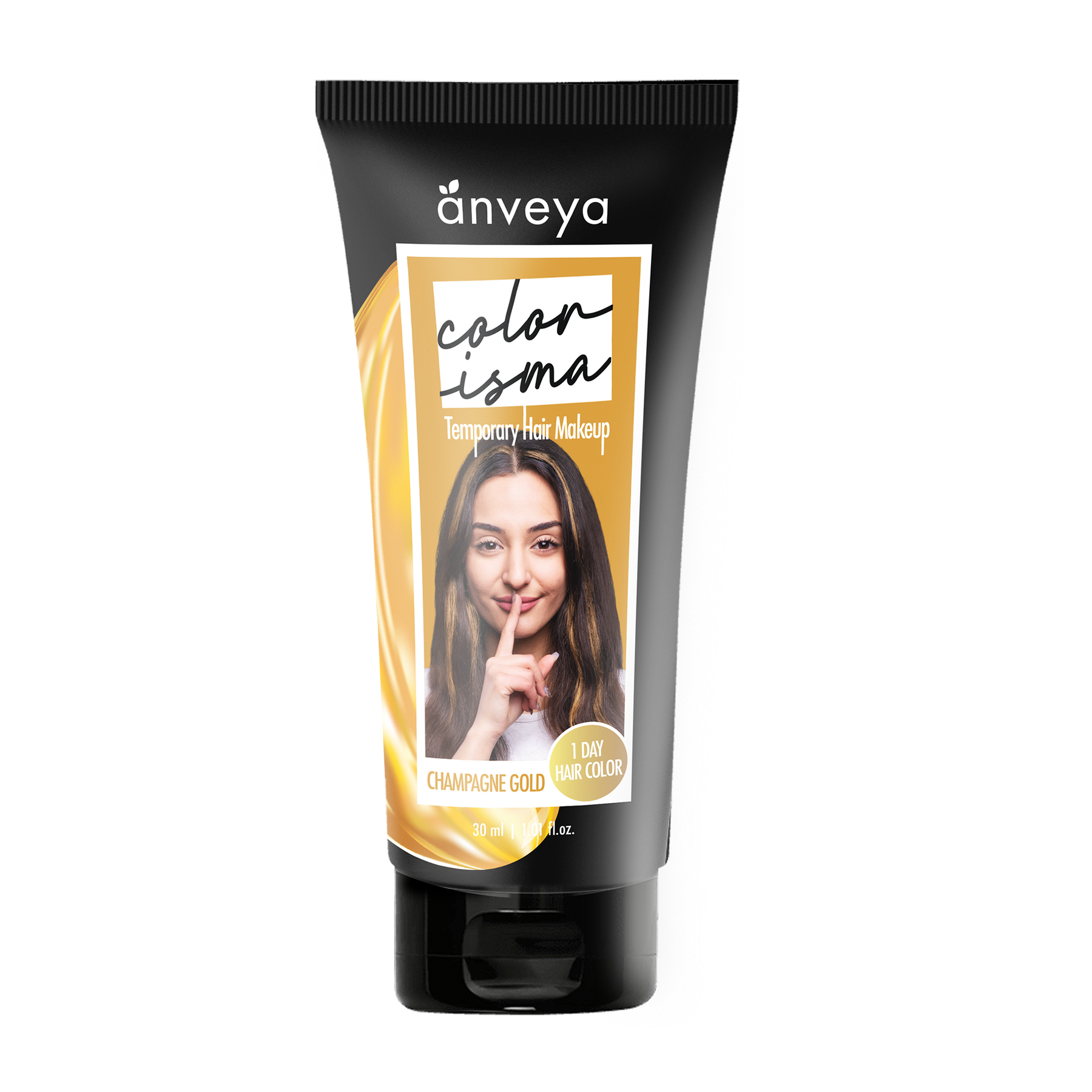 Anveya Colorisma Champagne Gold Temporary Hair Color, 30ml