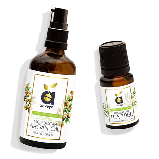 Best Seller Duo Oils: Nourishing Argan + Protecting Tea Tree