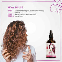 Curls Hair Mist, 100ml for Curl-Defining, Anti-Frizz, Curly Hair