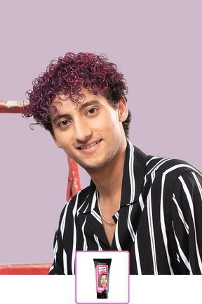 Anveya Summer Pink | Look#23 - Temporary Hair Color