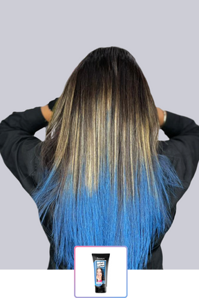 Anveya Euphoria Blue | Look#44 - Temporary Hair Color
