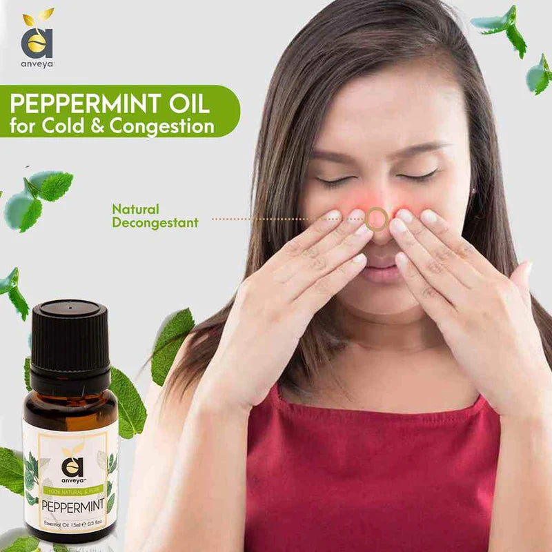 Buy Anveya Peppermint Essential Oil, 100% Pure, 15ml at a Great Price