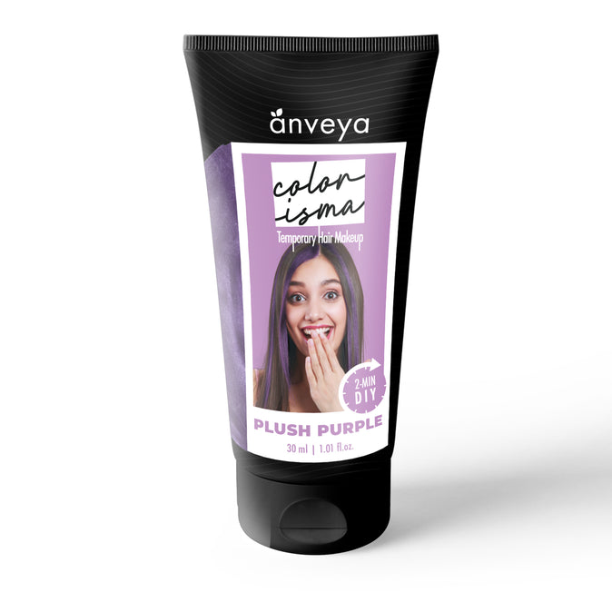 Anveya Colorisma Plush Purple Temporary Hair Color, 30ml